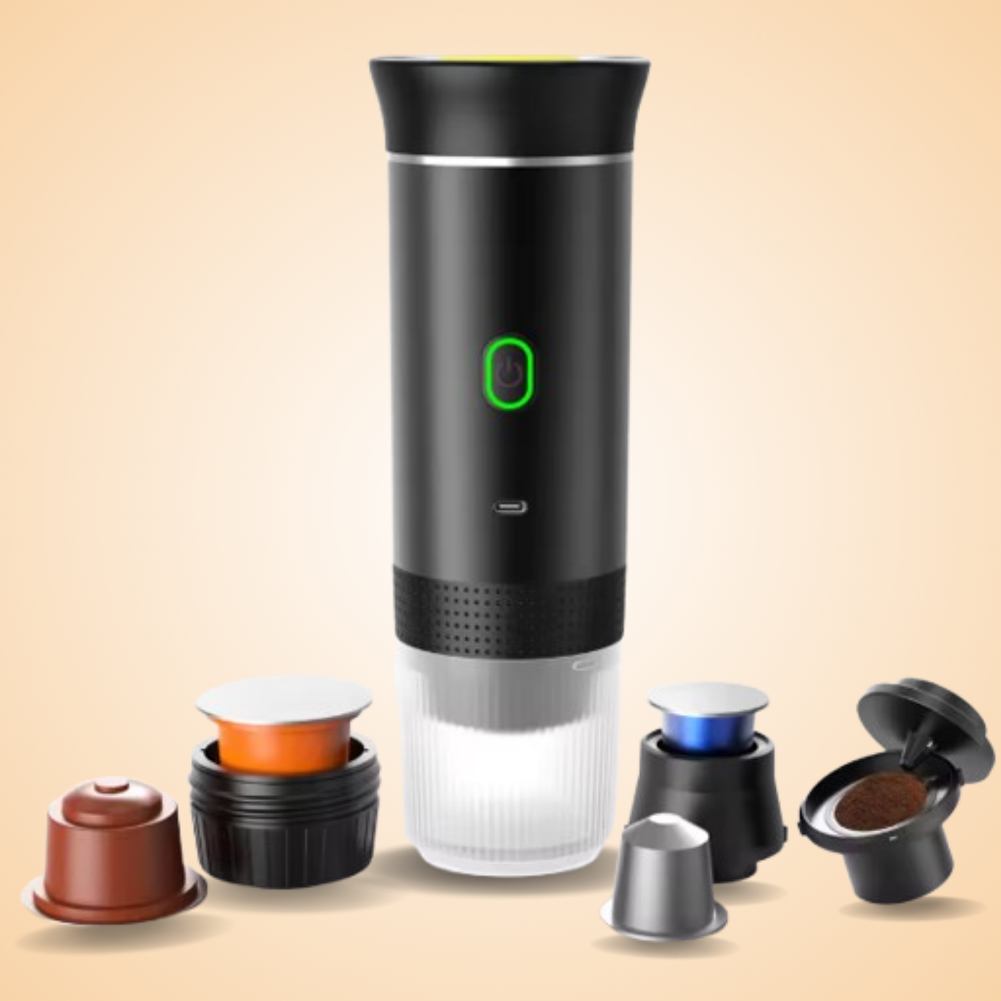 Coffee Portable Machine - Graimee 3in1 Design